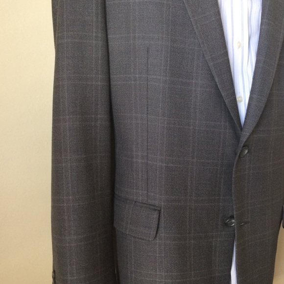 🥇 JOS A BANK 44L Slate Grey Men’s Sport Coat. - Picture 6 of 8